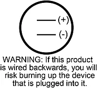 JR Products 15105 12V Charging Port