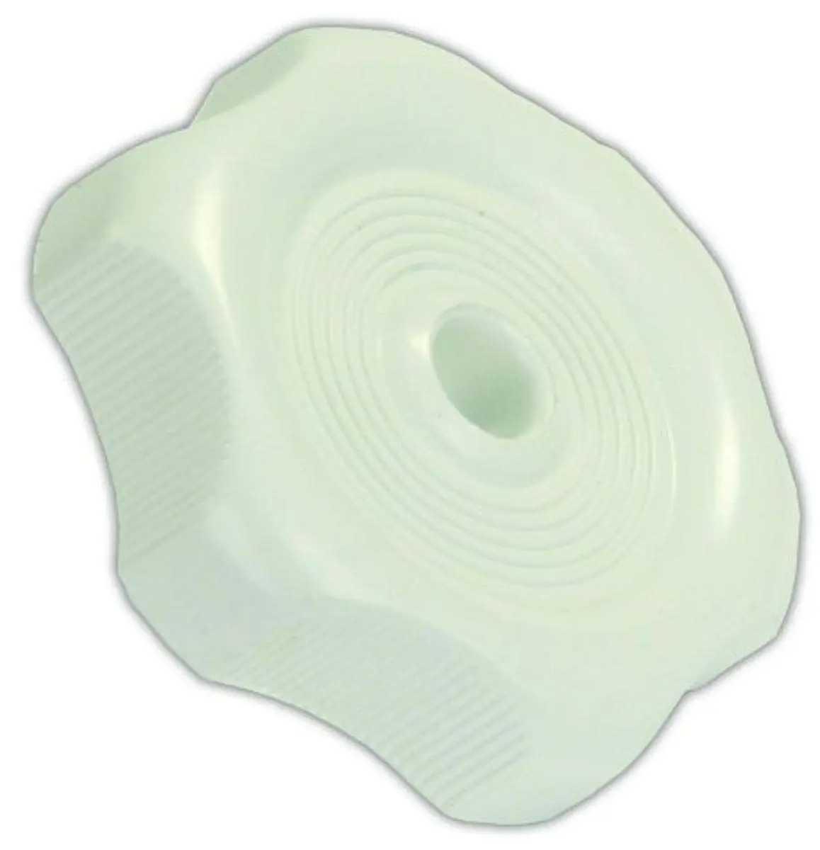 JR Products 20355 Window/Vent Knob Handle - 1/2", White White 1 Count (Pack of 1)