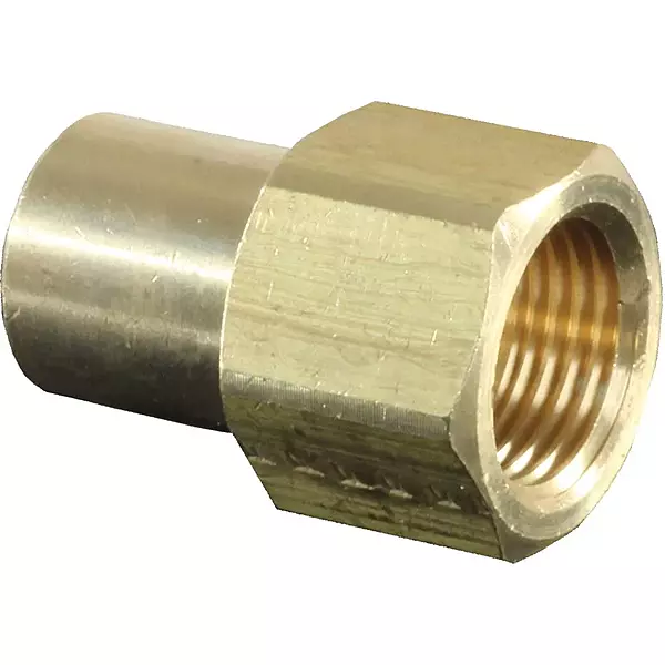 JR Products 07-30225 3/8" Female Flare to 1/4" MPT Connector