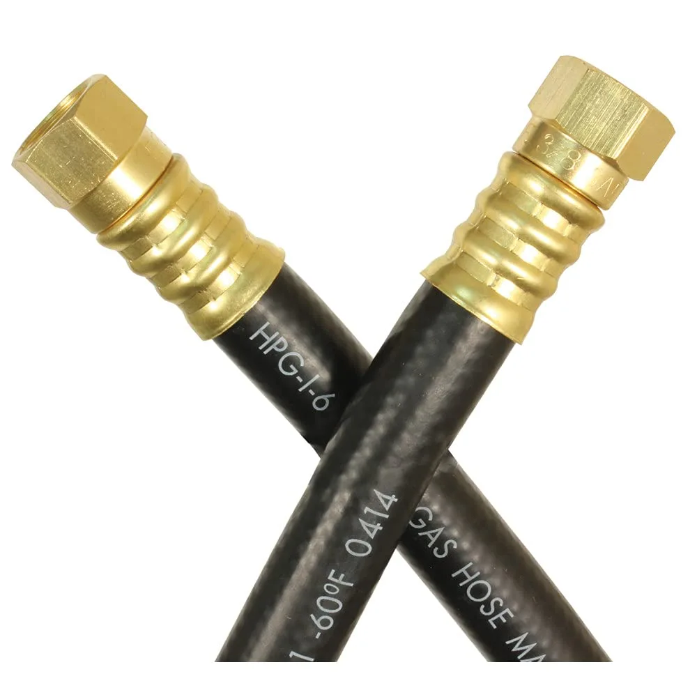 JR PRODUCTS 07-31635 3/8" LP OEM Supply Hose - 144"