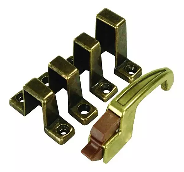 JR Products 70495 Cabinet Catch and Strikes - Grooved