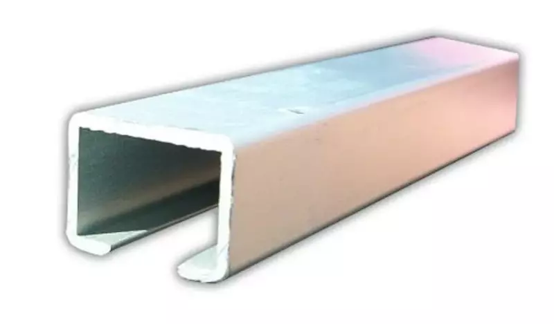 JR Products 80201 Aluminum Curtain/Door Track - Type A, 96"