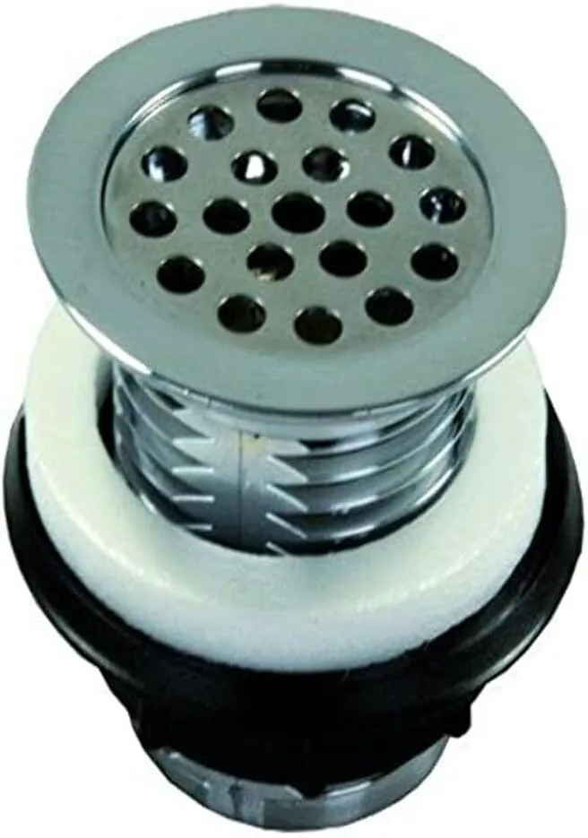 JR Products 95175 Shower Strainer with Grid - Chrome