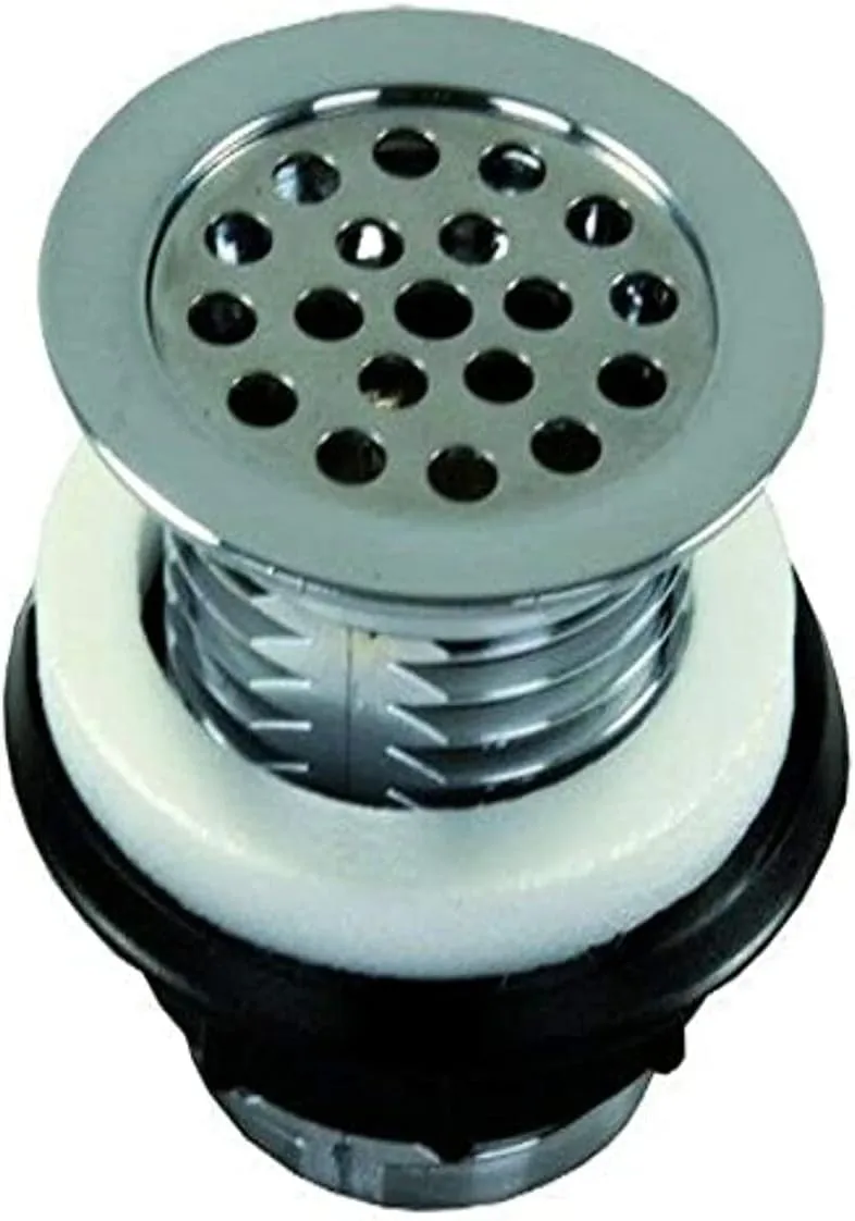 JR Products 95175 Shower Strainer with Grid - Chrome