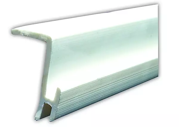 JR Products 80371 Ceiling Track - Type D, 96" - White 96 Inch