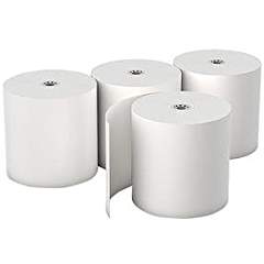AmerCareRoyal Bond Paper Rolls 3" x 165' 1-Ply 50 / cs
