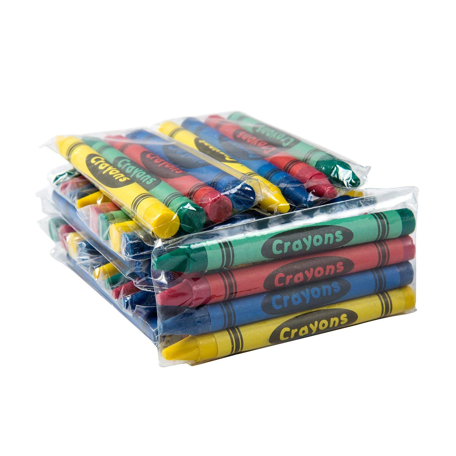 AmerCareRoyal Crayons, Bulk Pack Red Blue Yellow Green 750 / 4 cs