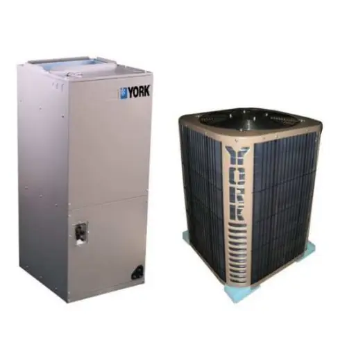 Juego Dividido Asiatico Heat Pump R410a York 48000 BTU HP R410a 13SEER 220/1/60 Frio/Calor- YMSFZH048BAAKB-X