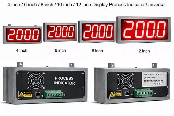 Jumbo Display Process Indicator Universal Input