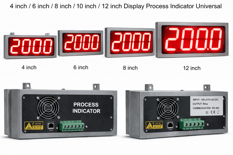 Jumbo Display Process Indicator Universal Input