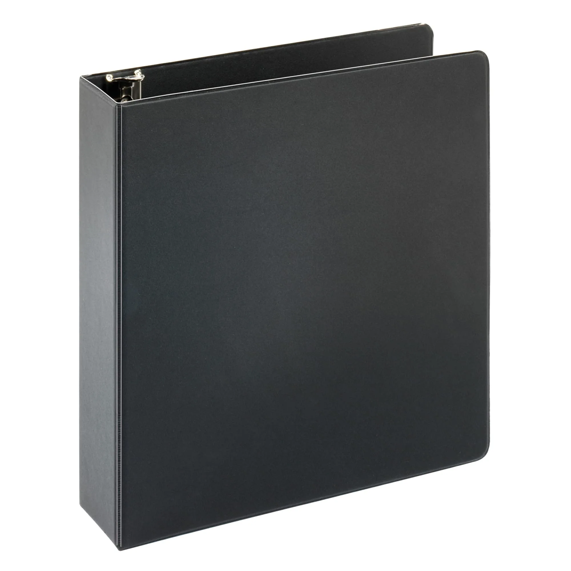 Just Basics Economy Round-Ring Nonview Binder, 2in, Black
