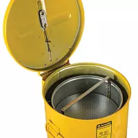 Justrite 27605 5 Gallon Dip Tanks, 14"H x 15"W, 16" Dia (Pack of 1)