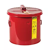 Justrite 27605 5 Gallon Dip Tanks, 14"H x 15"W, 16" Dia (Pack of 1)
