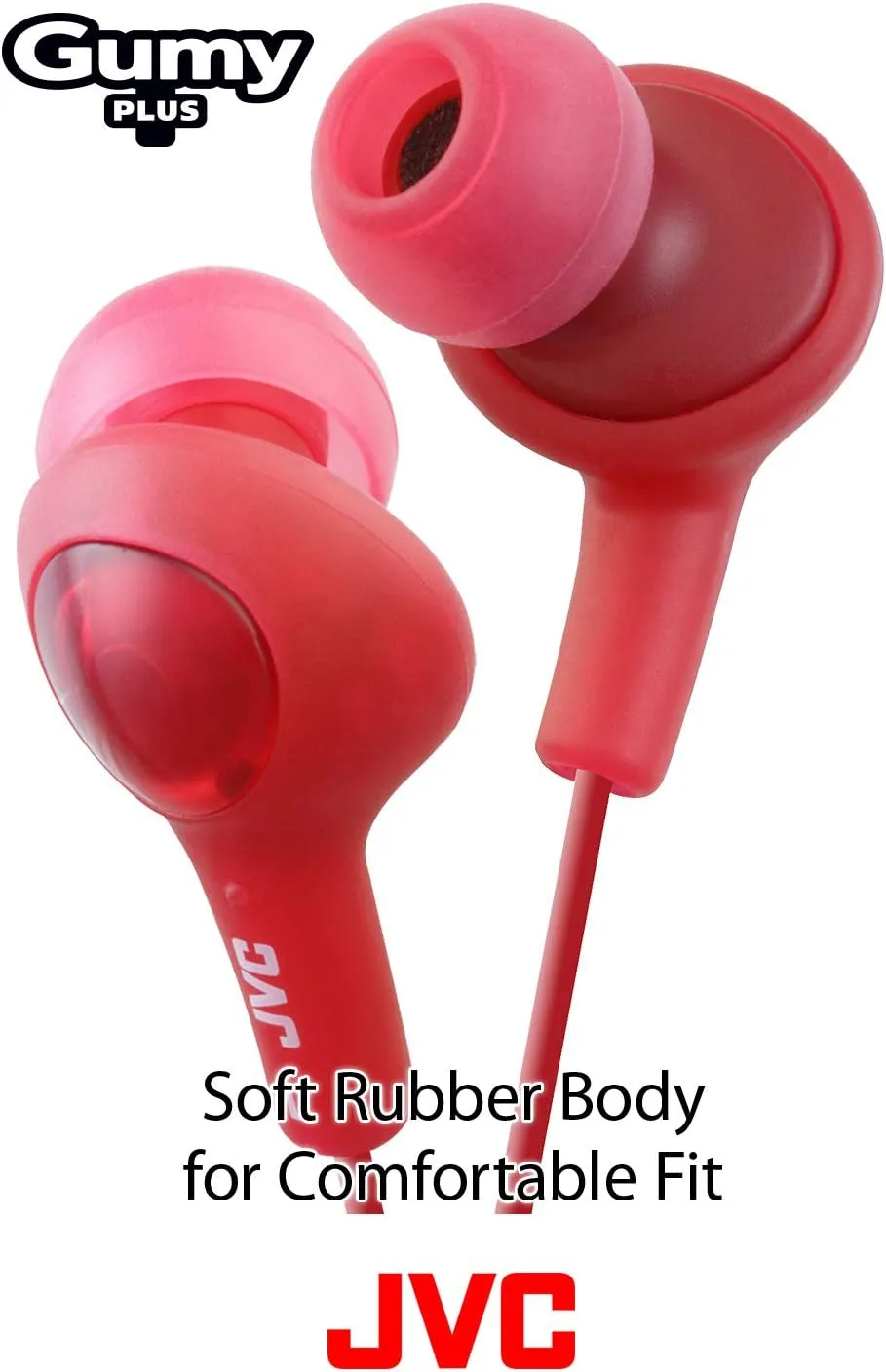 JVC HAFX5 Gumy Plus Inner-Ear Headphones