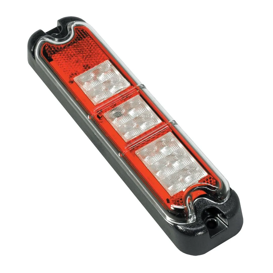 J.W. Speaker 0338061 Model 281 12V LED Stop, Tail, Turn Signal and Backup Light without Flasher
