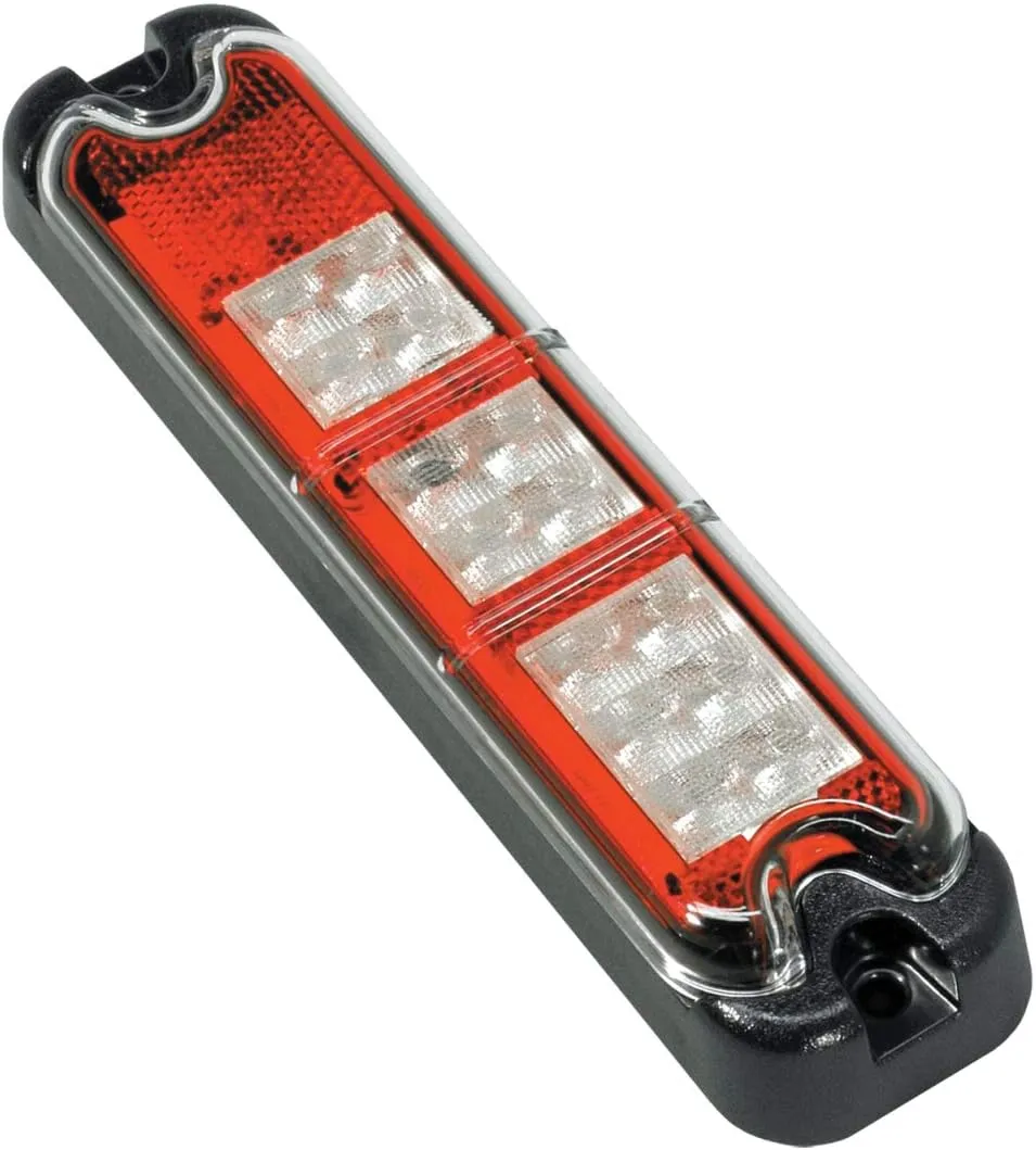 J.W. Speaker 0338061 Model 281 12V LED Stop, Tail, Turn Signal and Backup Light without Flasher