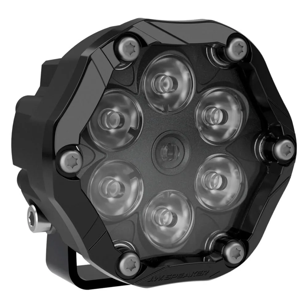 J.W. SPEAKER Round LED Light Pods, Model Trail 6 Sport