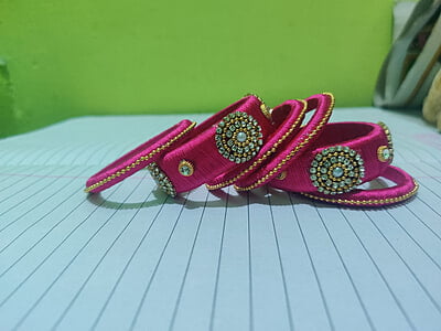 Tradisi Fashion Silk Thread Jewellery Set Tradisi Fashion Silk Thread Jewellery Set