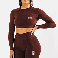 Women's Solid Color Winter Yoga Suit Activewear Long Sleeve Gym Fitness Women Yoga Set
