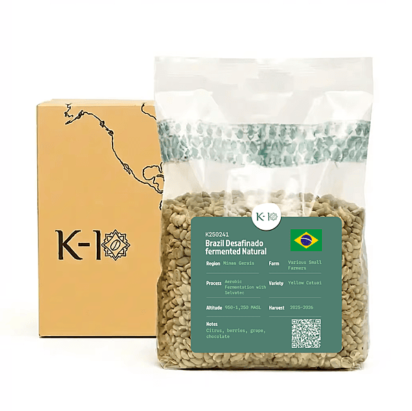Brazil Desafinado fermented Natural (10 KG) - K250241