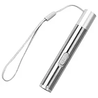 Mini USB Rechargeable 3-in-1 Pet UV Flashlight with Red Laser & White LED