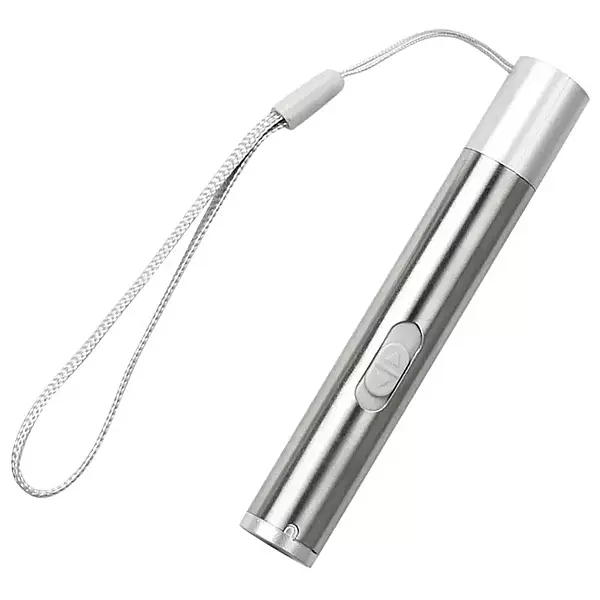 Mini USB Rechargeable 3-in-1 Pet UV Flashlight with Red Laser & White LED