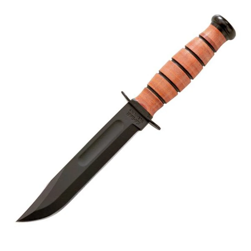 KA-BAR USMC Short Fighting Utility Knife with Sheath
