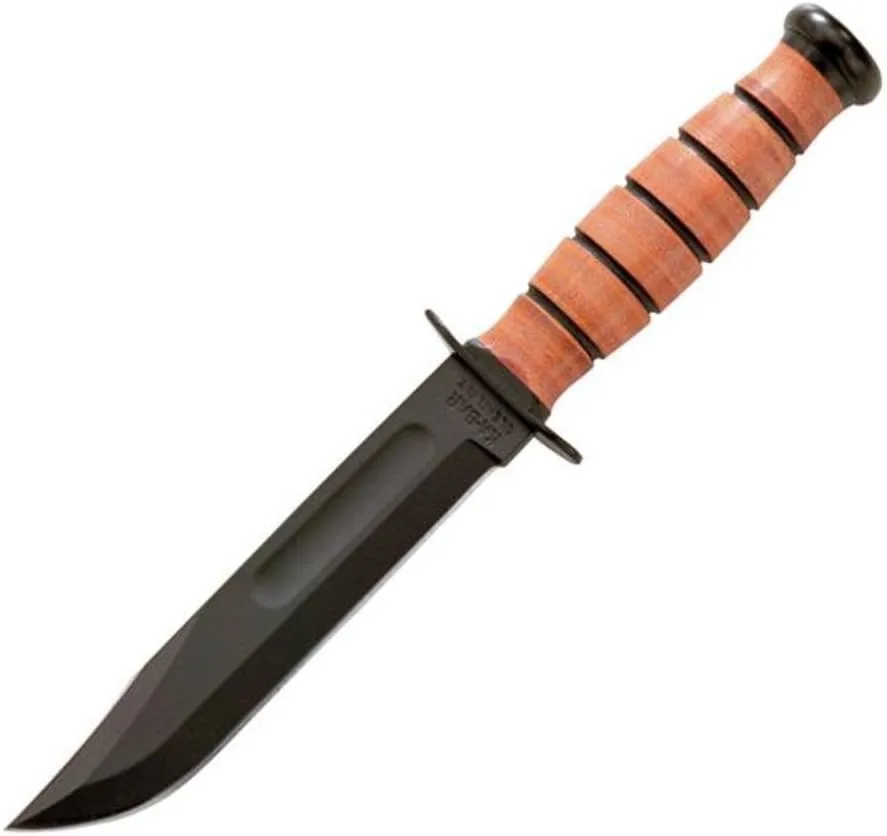 KA-BAR USMC Short Fighting Utility Knife with Sheath