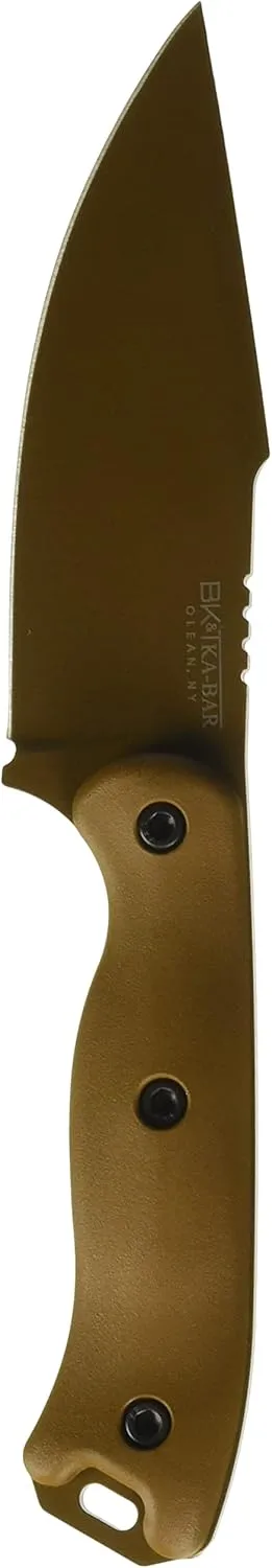 KA-BAR Becker Harpoon BK18 Fixed Blade Knife, 4.5in, Tan