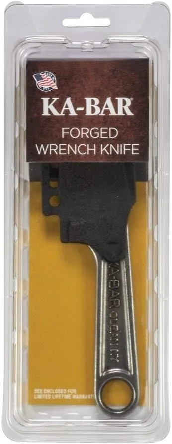 KA-BAR Wrench Fixed 3 in Blade, Black 3"