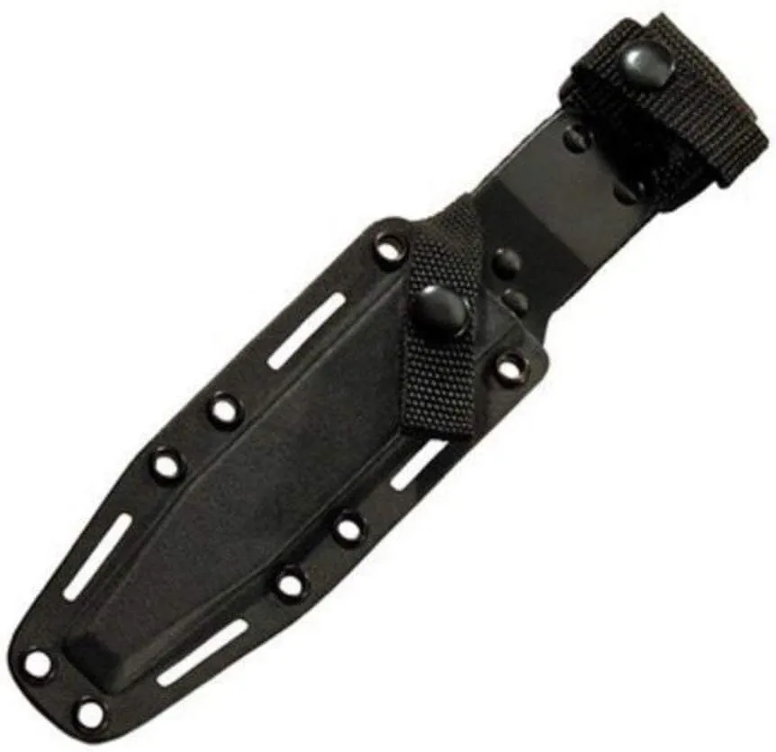 Ka-Bar Kraton Handled Straight Edge Mark 1 Knife , BLACK, 9 3/16-Inch