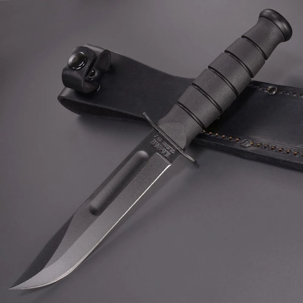 KA-BAR Clip Point Utility Knife with Hard Sheath