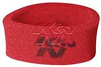 K&N 25-3750 Red Oiled Foam Precleaner Filter Wrap - For Your 25-5500 Round Filter