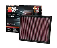 K&N High-Flow Original Lifetime Engine Air Filter: Increase Power: Compatible with 2004-2021 Nissan/Infiniti: Pathfinder, Frontier, NV1500, NV2500, NV3500, Armada, Titan, Xterra, QX56, 33-2286