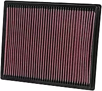 K&N High-Flow Original Lifetime Engine Air Filter: Increase Power: Compatible with 2004-2021 Nissan/Infiniti: Pathfinder, Frontier, NV1500, NV2500, NV3500, Armada, Titan, Xterra, QX56, 33-2286