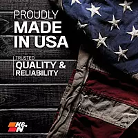 K&N High-Flow Lifetime Engine Air Filter - Washable, Fits Subaru - 33-2304