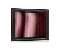 K&N High-Flow Original Lifetime Engine Air Filter: Increase Power & Acceleration, Washable, Premium, Replacement Car Air Filter: Compatible with 2005-2019 Chevy(Corvette) 33-2305