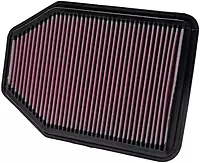 K&N High-Flow Lifetime Engine Air Filter – Fits 2007-2018 Jeep Wrangler (33-2364)