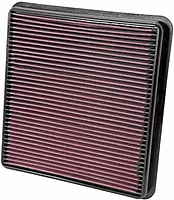 K&N High-Flow Lifetime Engine Air Filter 33-2387 for Toyota/Lexus Tundra & Land Cruiser