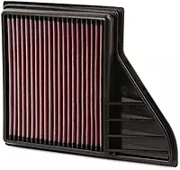 K&N High-Flow Lifetime Engine Air Filter 33-2431 - Fits 2010-2014 Ford Mustang