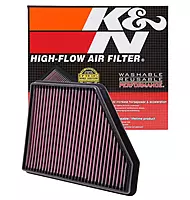 K&N High-Flow Engine Air Filter (Panel) 33-2434 — Fits 2010-2015 Chevrolet Camaro