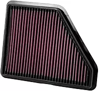 K&N High-Flow Original Lifetime Engine Air Filter: Increase Power & Acceleration, Washable, Premium, Replacement Car Air Filter: Compatible with 2010-2017 Chevy/GMC (Equinox, Terrain), 33-2439