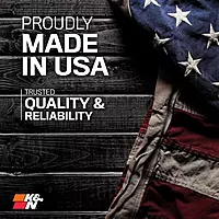 K&N Performance Diesel High-Flow Lifetime Air Filter - 33-2466 - Fits 2011-2016 Chevy/GMC 6.6L