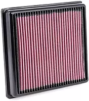 K&N High-Flow Engine Air Filter, Model 33-2990 — Washable, Lifetime (Fits Select BMW Models)