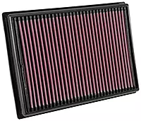K&N High-Flow Lifetime Engine Air Filter 33-3045 (Pack of 1)