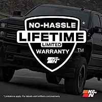 K&N High-Flow Lifetime Engine Air Filter 33-5030 for Chevrolet Colorado/GMC Canyon