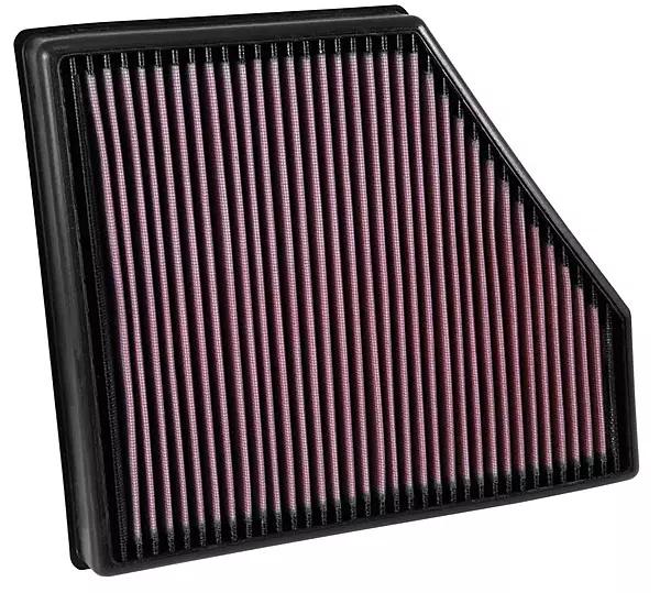 K&N High-Flow Lifetime Engine Air Filter – For 2016-2024 Chevrolet Camaro (33-5047)