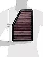 K&N High-Flow Original Lifetime Engine Air Filter — 33-5049