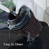 K&N 62-1170 Vent Air Breather Filter — Washable, High-Flow, Universal Fit