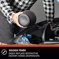 K&N 62-1170 Vent Air Breather Filter — Washable, High-Flow, Universal Fit